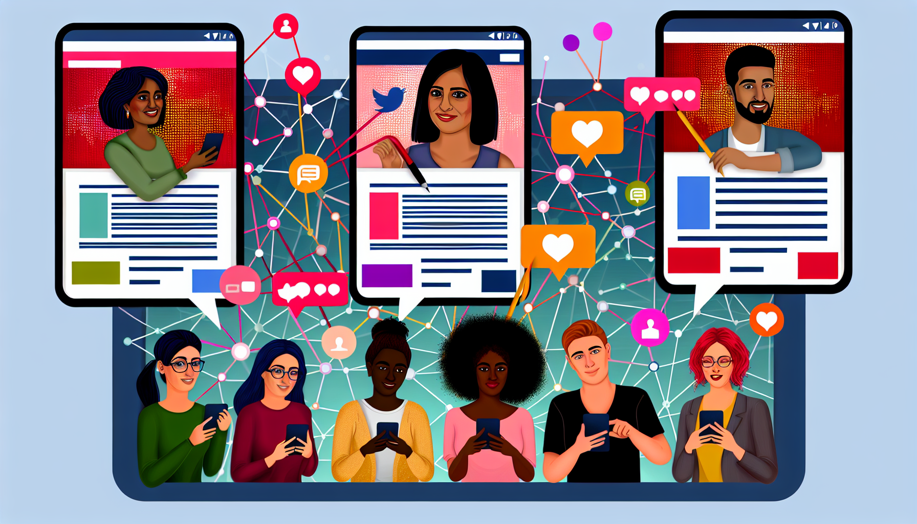 Social media marketing